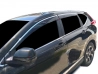 Дефлектори вікон Honda CR-V V (17-22) - Hic (з хром молдингом) 3
