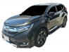 Дефлектори вікон Honda CR-V V (17-22) - Hic (з хром молдингом) 4