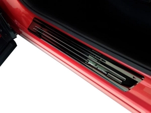 Накладки на пороги Honda CR-V V (17-22) - Avisa (чорні) 4