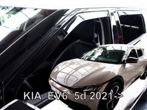 Дефлектори вікон Kia Ev6 (CV; 21-) - Heko (вставні) 4