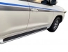 Пороги бічні Toyota LC J300 (21-) - OEM стиль (білі) 6