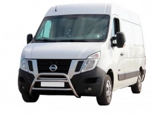 Кенгурятник Nissan NV400 (10-21) - дві перемички 4