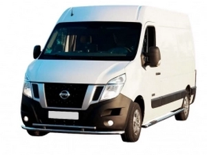 Защита передняя Renault Master III (10-) - труба двойная 4