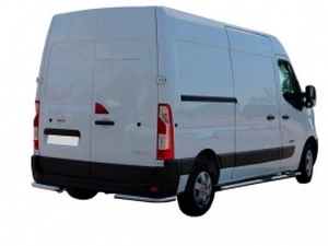 Защита задняя Nissan NV400 (10-21) - углы одинарные 3