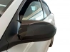 Чорні накладки на дзеркала Hyundai i20 II (GB; 14-20) - Bat стиль (без поворотників) 4