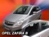 Дефлекторы окон Opel Zafira B (05-14) - Heko (вставные)