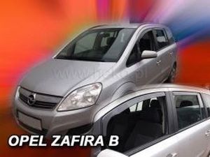 Дефлекторы окон Opel Zafira B (05-14) - Heko (вставные) 4