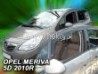 Дефлекторы окон Opel Meriva B (10-17) - Heko (вставные)