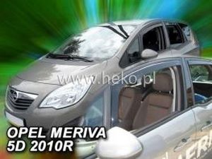 Дефлекторы окон Opel Meriva B (10-17) - Heko (вставные) 3