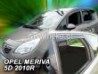 Дефлекторы окон Opel Meriva B (10-17) - Heko (вставные)