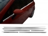 Хром нижні молдинги вікон Nissan Micra III (K12; 02-10) 5D 1