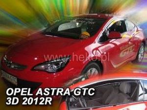 Дефлектори вікон Opel Astra J GTC (10-15) 3D - Heko (вставні) 3