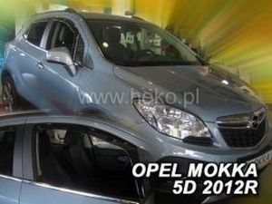 Дефлекторы окон Opel Mokka A (12-19) - Heko (вставные) 3