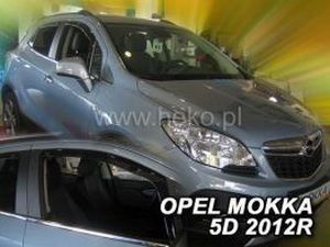 Дефлектори вікон Opel Mokka A (12-19) - Heko (вставні) 3