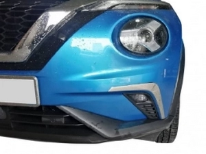 Хром накладки на противотуманки Nissan Juke II (F16; 19-) 3