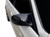 Накладки на дзеркала BMW 3 E90 / E91 LCI (08-12) - Bat стиль (чорні) 3