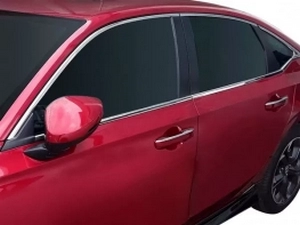 Хром нижние молдинги окон Honda Civic XI (21-) Sedan 3