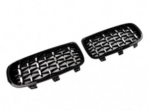 Решётка BMW 3 F30 / F31 (12-18) - Diamond (хром) 2