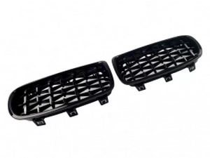 Решётка BMW 3 F30 / F31 (12-18) - Diamond (черная) 2