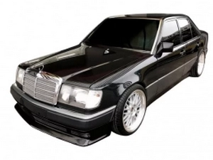 Накладка передня Mercedes E W124 (85-95) - TFB стиль 6