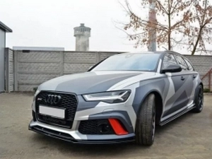 Спліттер передній Audi RS6 C7 (13-18) - V.1 8