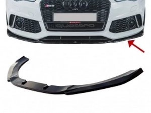 Спліттер передній Audi RS6 C7 (13-18) - V.3