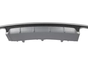 Дифузор заднього бампера Audi A6 S-Line C7 (14-18) рестайлінг - S6 стиль 3