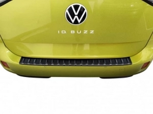 Накладка на задній бампер VW ID. Buzz (22-) - Avisa (чорна) 5