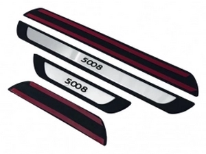 Накладки на пороги Peugeot 5008 I (T87; 09-16) - Nitto (Edition серія) 3