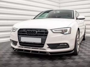 Сплиттер передний Audi A5 I (8T; 11-16) рестайлинг 4