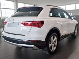 Накладка на задний бампер Audi Q3 II (F3; 18-) - Avisa (черная) 7