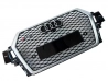 Решітка радіатора Audi Q7 II (4M; 16-20) - RSQ7 стиль (срібна) 2