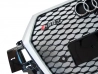 Решітка радіатора Audi Q7 II (4M; 16-20) - RSQ7 стиль (срібна) 3