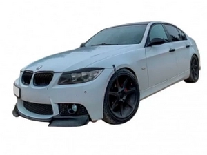 Вії на фари BMW 3 E90 / E91 (05-12) - прямі 4