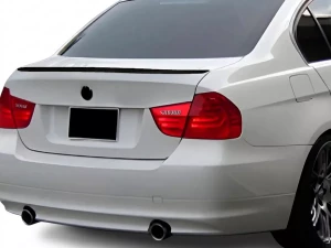 Спойлер багажника BMW 3 E90 (05-12) - стиль M3 (чорний) 5