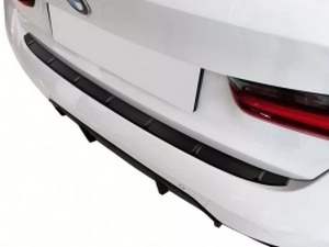 Накладка на бампер BMW 3 G20 M-пакет (18-) - Avisa (чёрная) 6