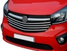 Хром накладки на решітку Opel Vivaro B (14-19) 4
