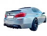 Дифузор задній BMW F10/F11 M-Пакет (10-17) - M5 стиль (глянсовий) 4
