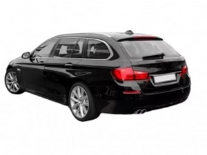 Хром накладка над номером BMW 5 F11 (10-17) Универсал 4