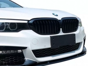 Решётка BMW 5 G30 / G31 (17-20) - одинарные ребра (матовая) 4