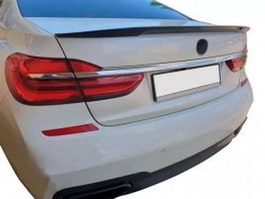 Спойлер багажника BMW 7 G11 / G12 (15-22) - чёрный 3