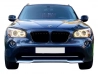 Решітка BMW X1 E84 LCI (12-15) - подвійні ребра (глянсова) 4
