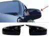 Кришки дзеркал BMW X5 E70 (06-13) - M-стиль (чорні) 1
