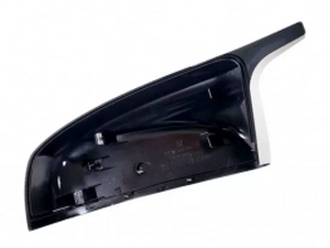 Крышки зеркал BMW X6 E71 (08-14) - M-стиль (чёрные) 3