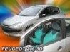 Дефлекторы окон Peugeot 206 (98-10) 3D - Heko (вставные)