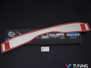 Накладка на бампер Ford Mondeo Mk4 (07-13) Универсал - Omsa 3