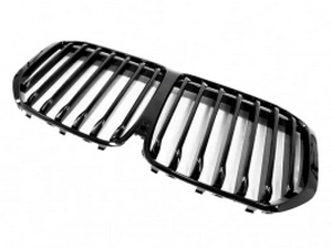 Решётка BMW X7 G07 (18-22) - одинарные рёбра (глянцевая) 2