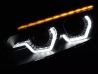 Ксенонові фари BMW Z4 E89 (09-13) - LED DRL (чорні) 3