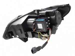 Ксенонові фари BMW Z4 E89 (09-13) - LED DRL (хромові) 4