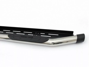 Пороги боковые Ford Ranger T6 (11-22) - Amazon (хром) 4